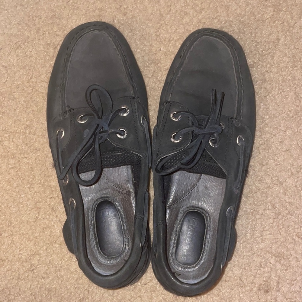 Black sperrys